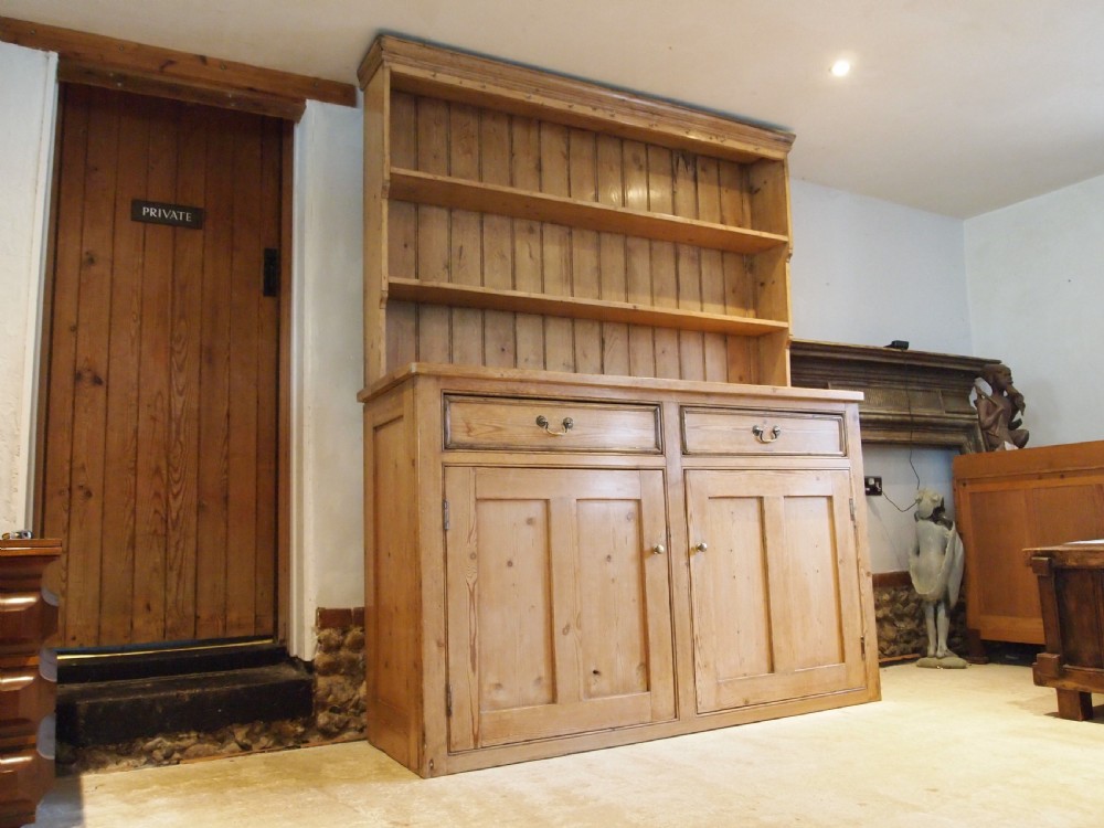 Dresser sideboard stunning Victorian Pine c1850