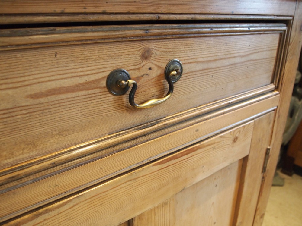 Dresser sideboard stunning Victorian Pine c1850 View VII