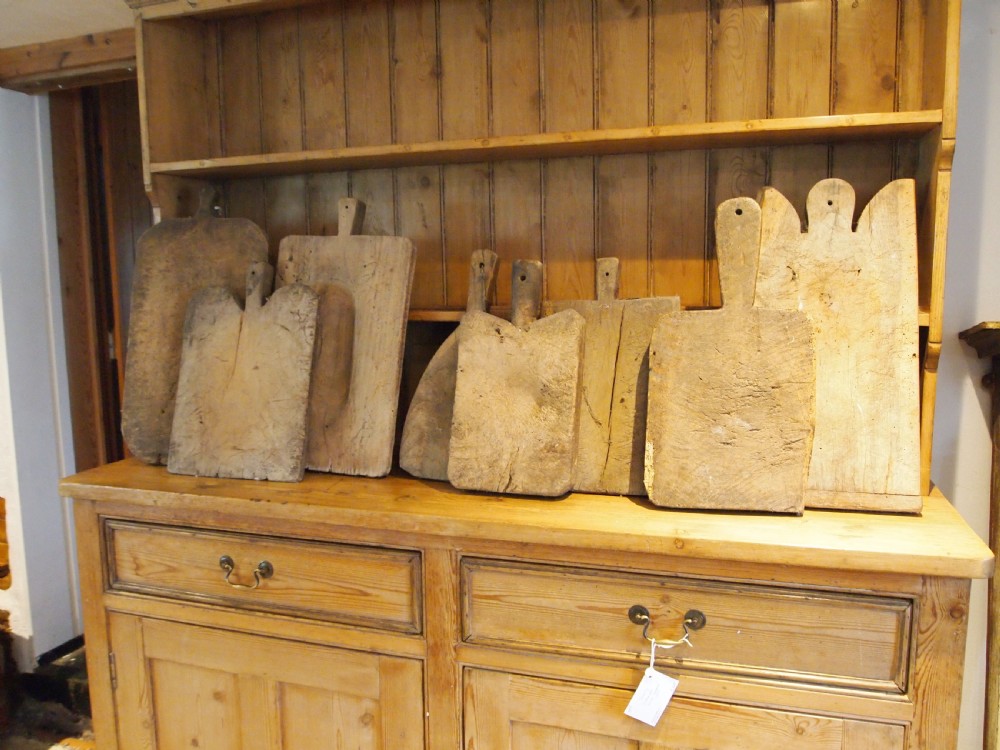 Collection of eight 18th/19th century chopping boards View II