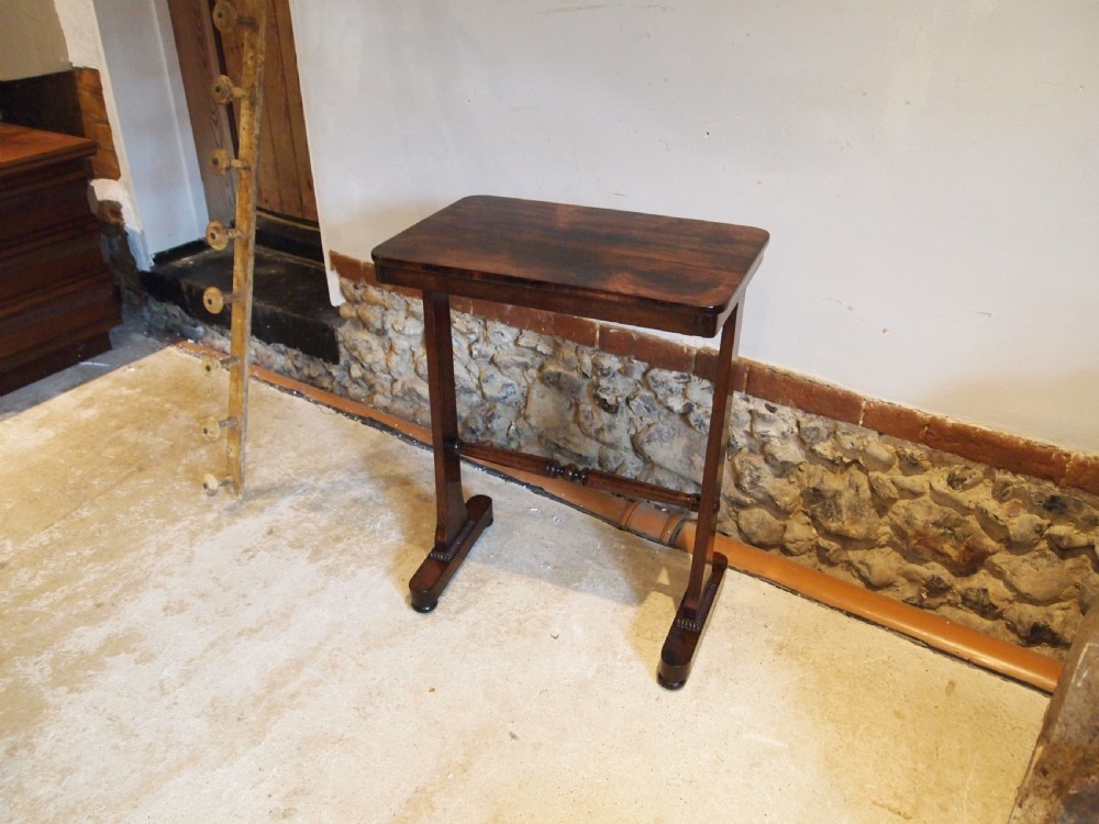 Table rare fine Rosewood attributed to Gillow & Co elegant c1825 View XII