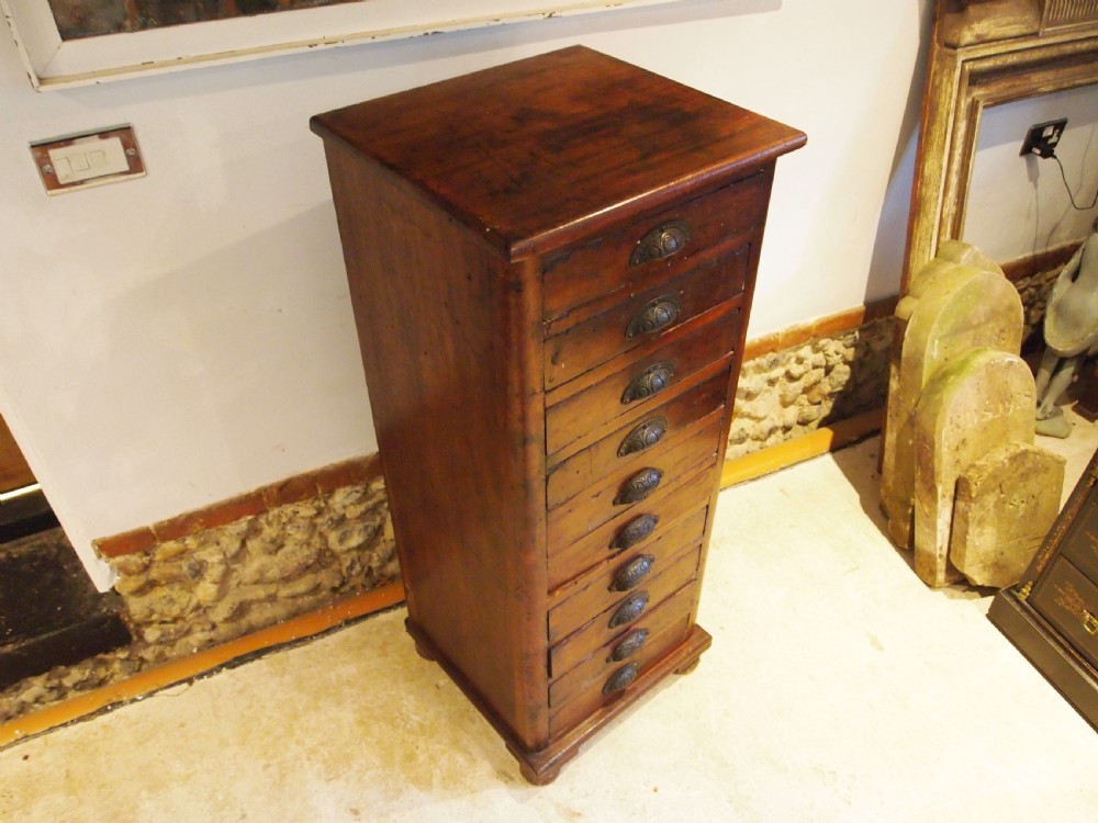 Chest of drawers industrial rustic Victorian c1890 View IV
