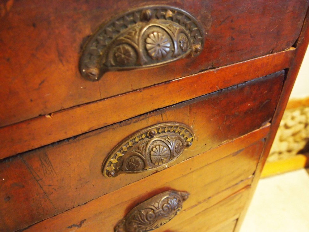 Chest of drawers industrial rustic Victorian c1890 View VIII