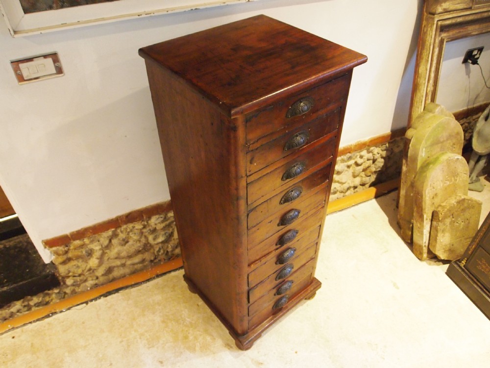 Chest of drawers industrial rustic Victorian c1890 View XI