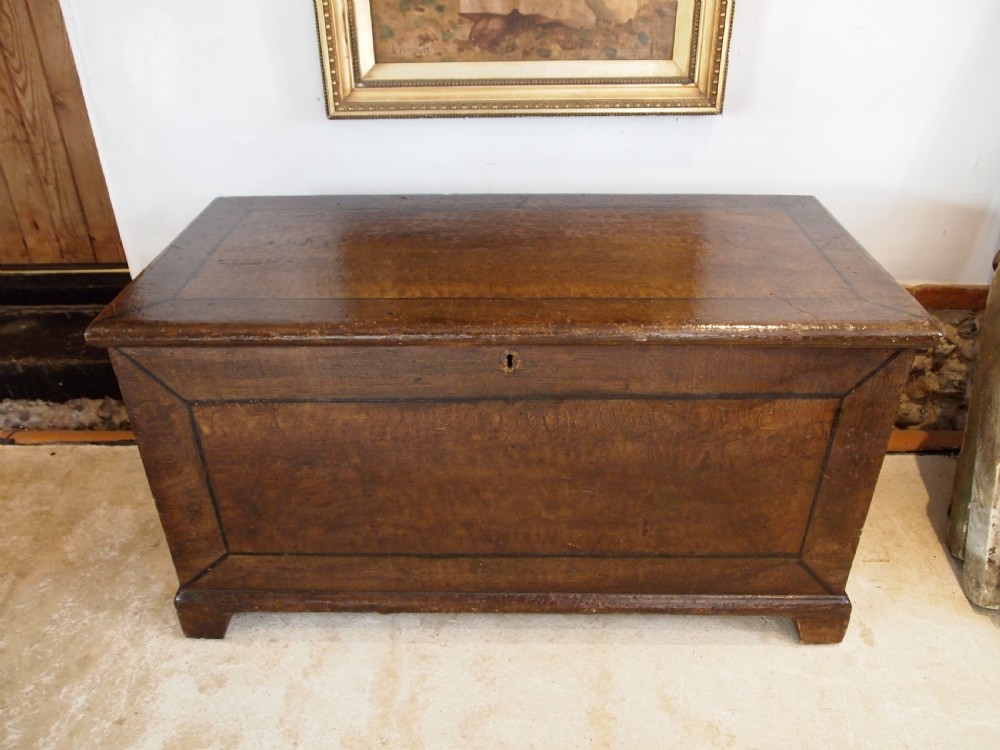 Chest rare George IV blanket chest original paint c1820