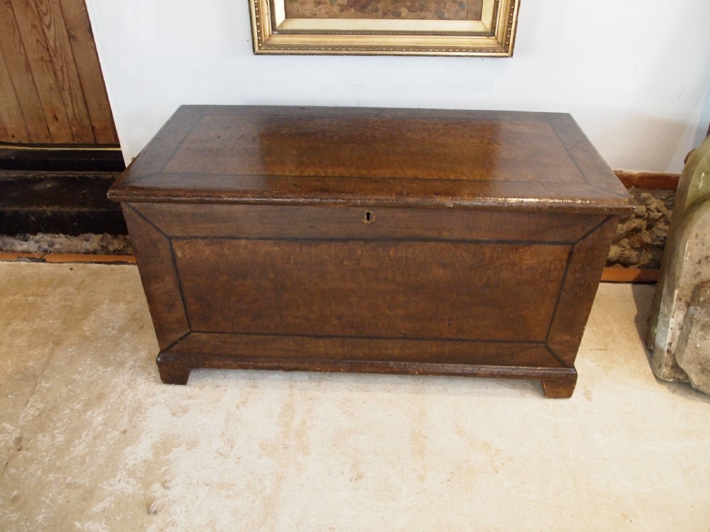 Chest rare George IV blanket chest original paint c1820 View XII