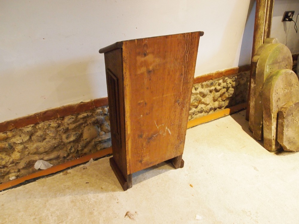 Letter box post box rare Victorian Country House Oak c1880 View VIII