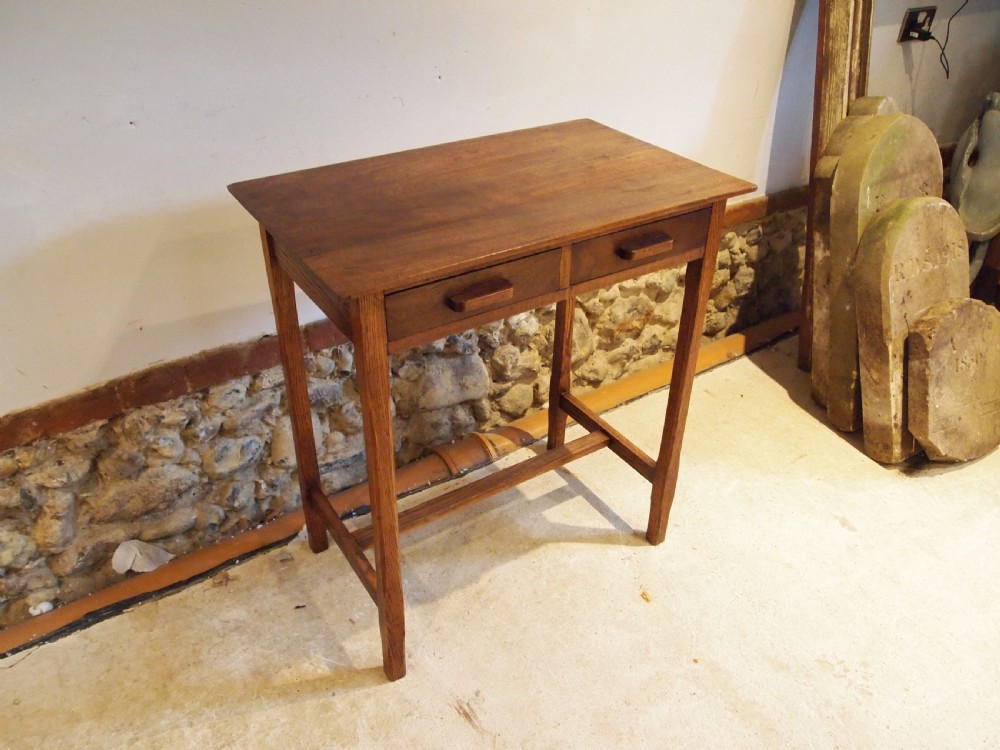 Table Arts & Crafts Cotswold School Oak Walnut c1920
