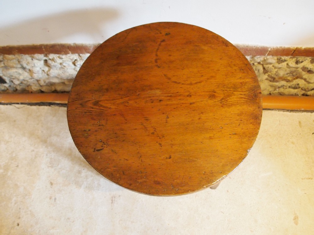 Table stunning Cricket table George III Pine c1800 View II