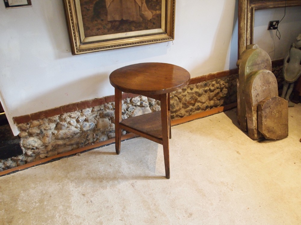 Table stunning Cricket table George III Pine c1800 View VIII