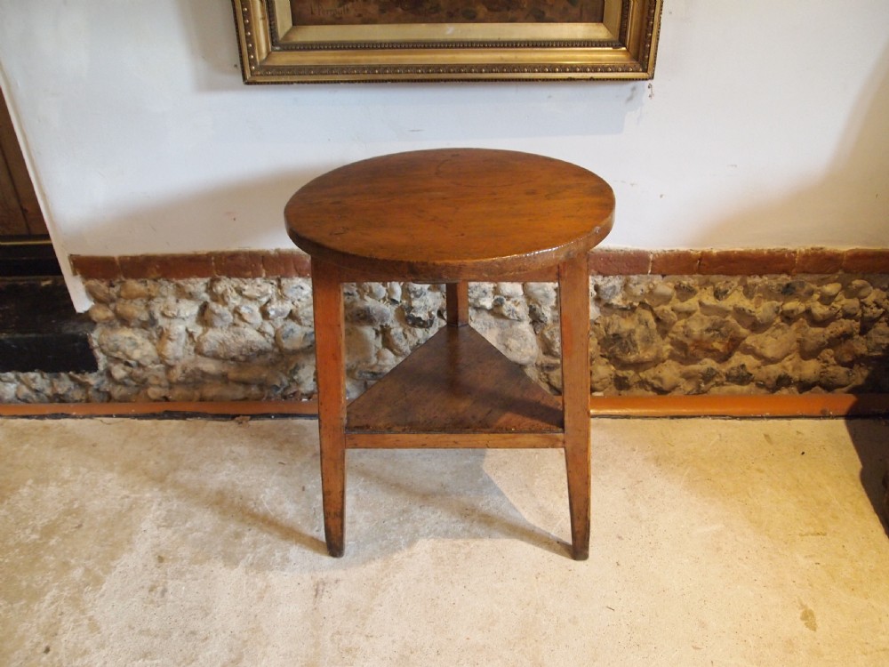 Table stunning Cricket table George III Pine c1800 View X