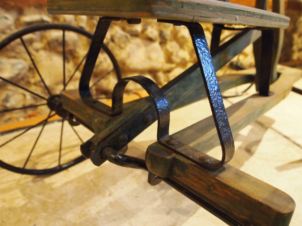 Edwardian street runner push pull go kart c1910 View IV