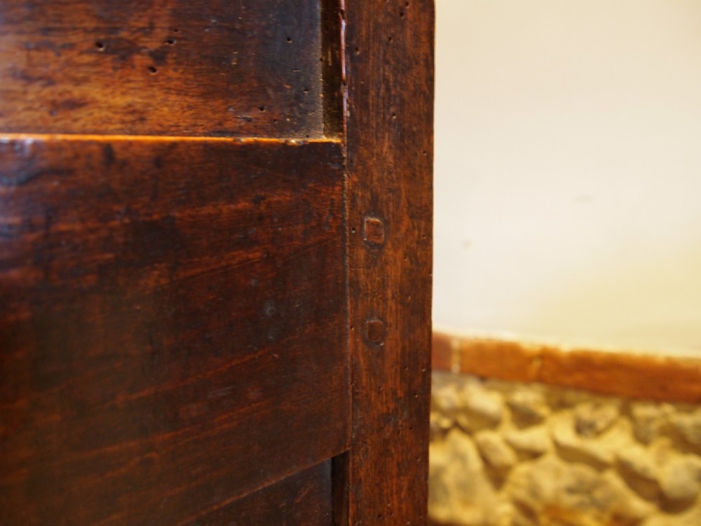 Chest of drawers very rare Charles II Walnut c1680 View IX