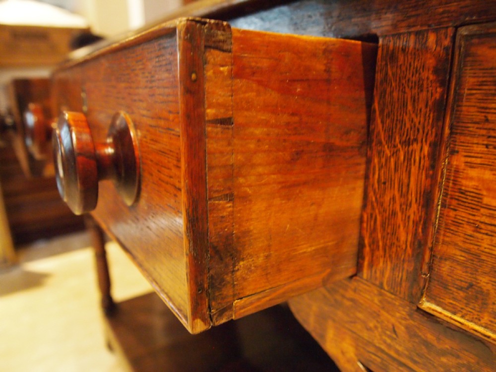 Dresser stunning Welsh Oak Carmarthenshire c1820 View VI