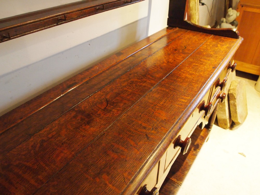 Dresser stunning Welsh Oak Carmarthenshire c1820 View VII