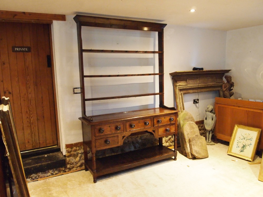 Dresser stunning Welsh Oak Carmarthenshire c1820 View VIII