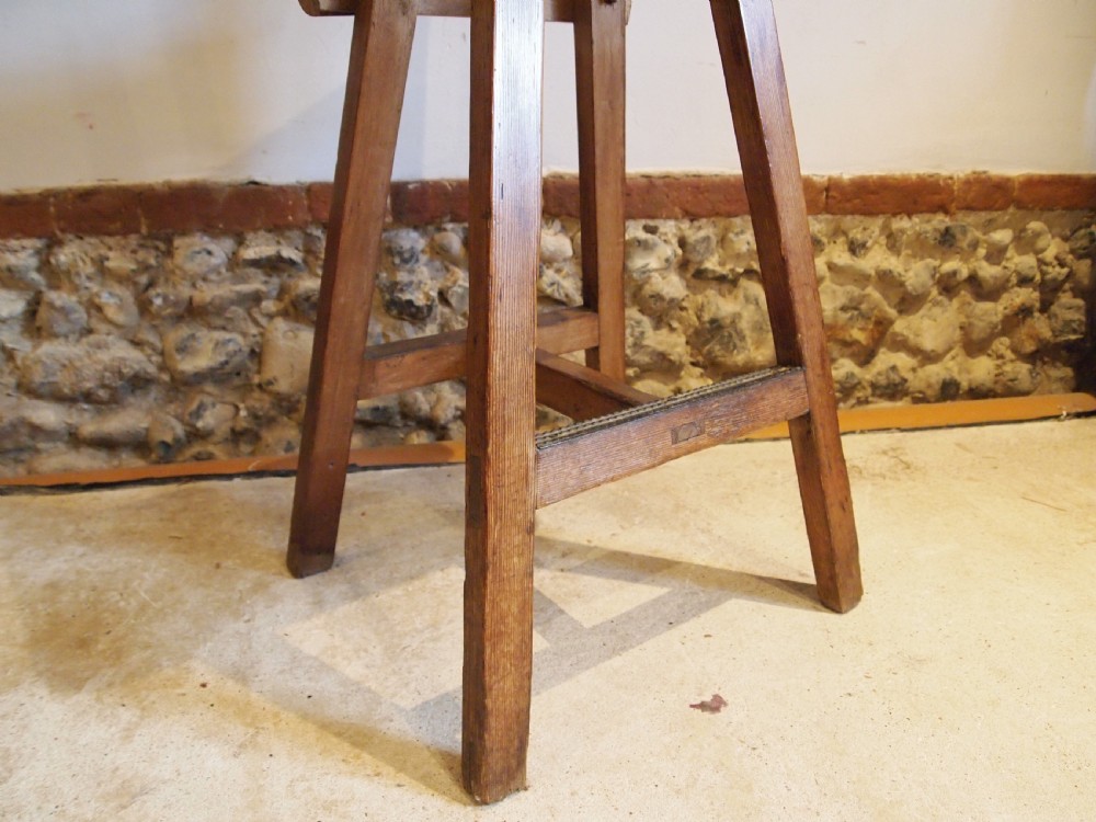 Chair very rare Victorian artist or professors chair C1880 View V