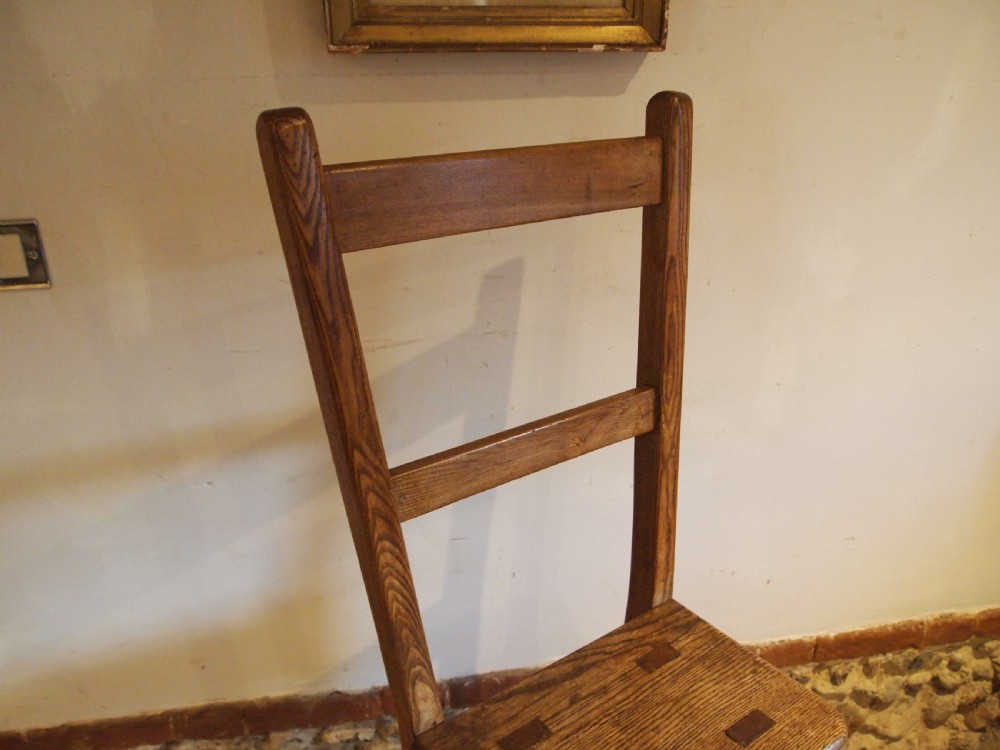 Chair very rare Victorian artist or professors chair C1880 View IX