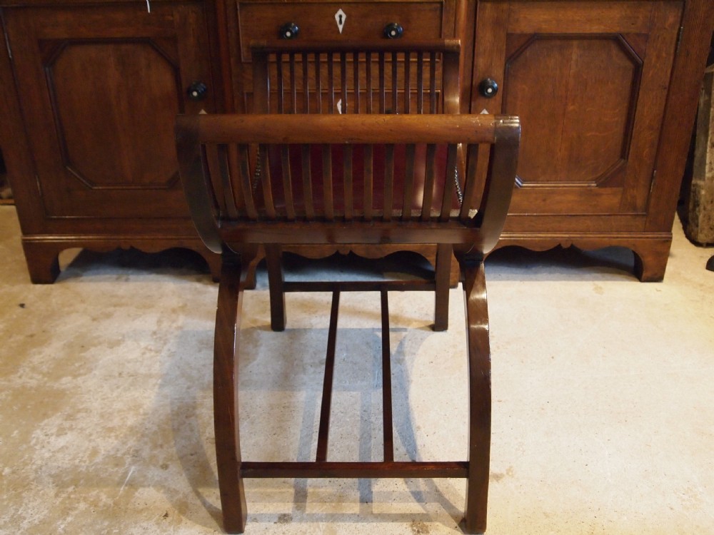 Stool fine Victorian JAS Shoolbred inlaid c1880 View VI