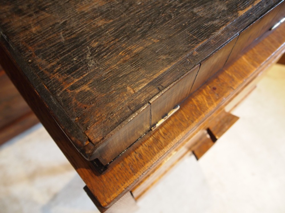 Box rare 17th century Oyster veneered Olive wood lace box c1690 View IV