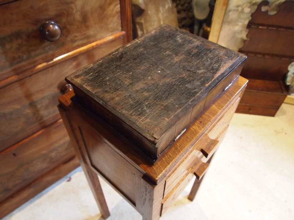 Box rare 17th century Oyster veneered Olive wood lace box c1690 View XIII