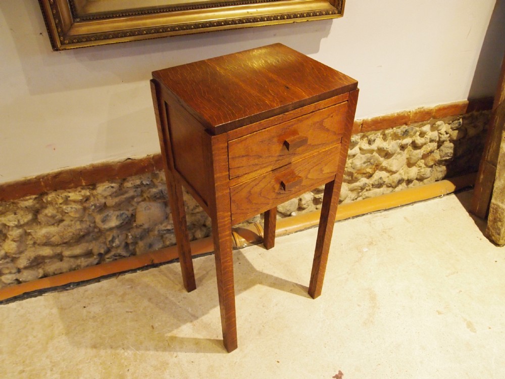 Table Oak Heals style Cotswold school design c1930