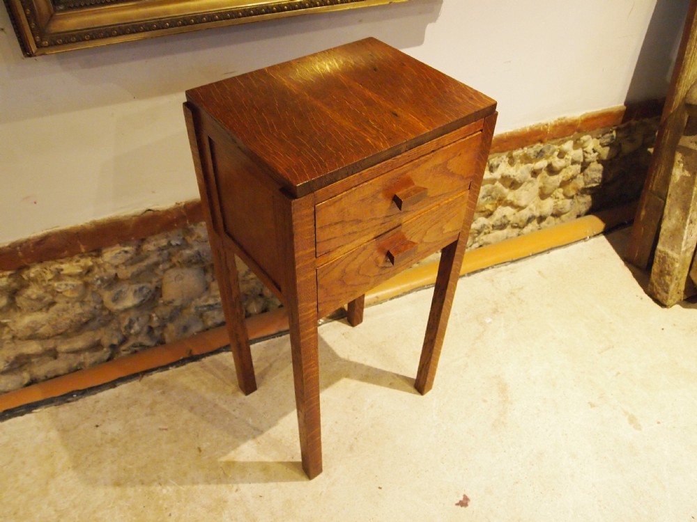 Table Oak Heals style Cotswold school design c1930 View II