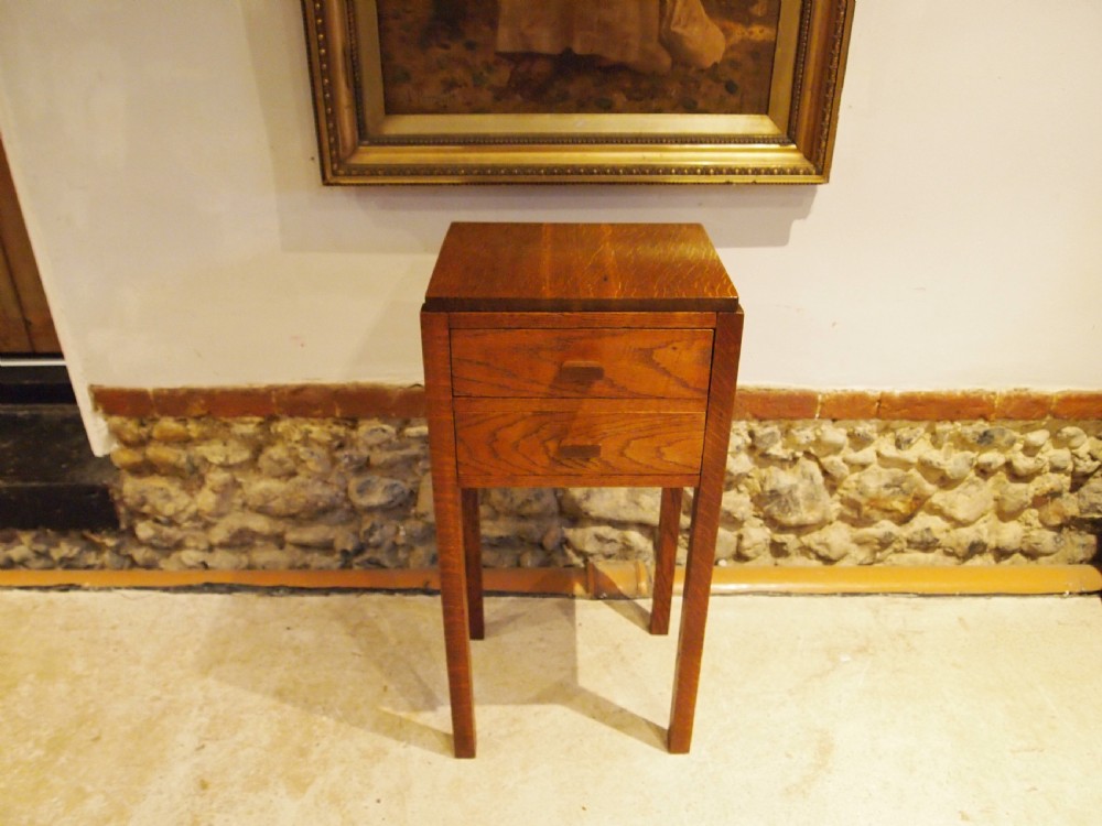 Table Oak Heals style Cotswold school design c1930 View VII