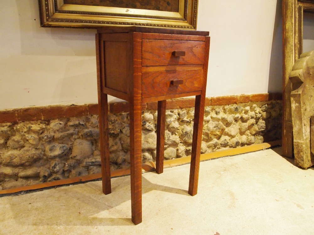 Table Oak Heals style Cotswold school design c1930 View VIII
