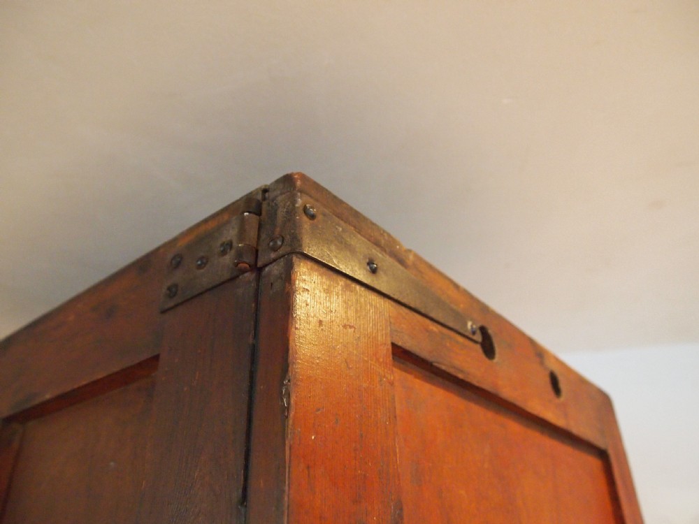 Cupboard internal drawers Bakers collectors cabinet chest of drawers c1890 View X