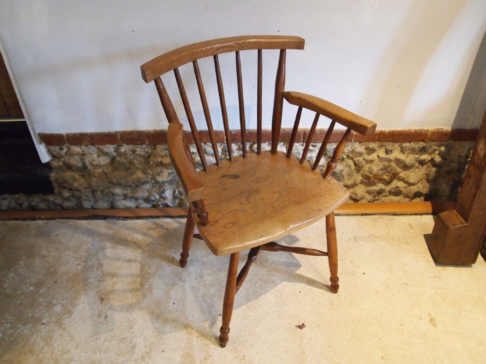 Chair Windsor Manner of Heals or Cotswold school Yew/Elm c1930 View II