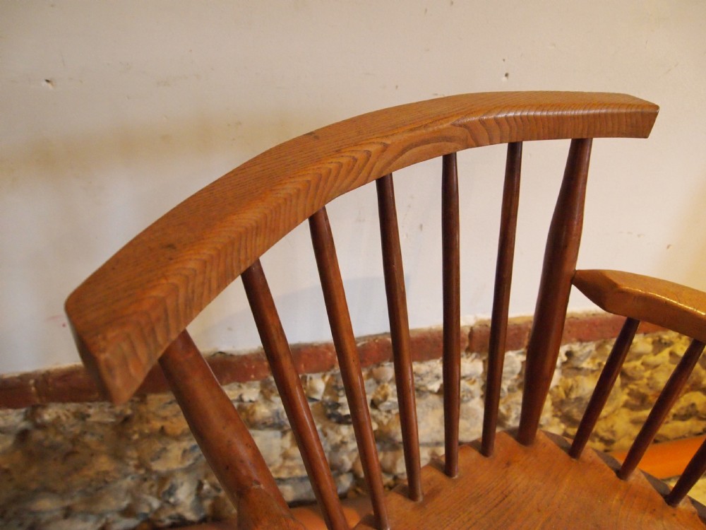 Chair Windsor Manner of Heals or Cotswold school Yew/Elm c1930 View X
