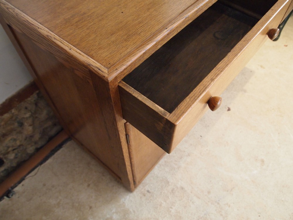 Sideboard or Dresser manner of Heals or Cotswold school Oak c1930 View III