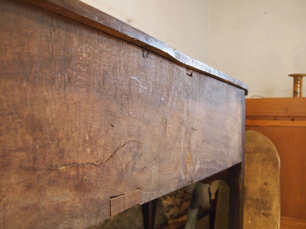 Rare large Dresser George III Oak stunning c1760 View XI