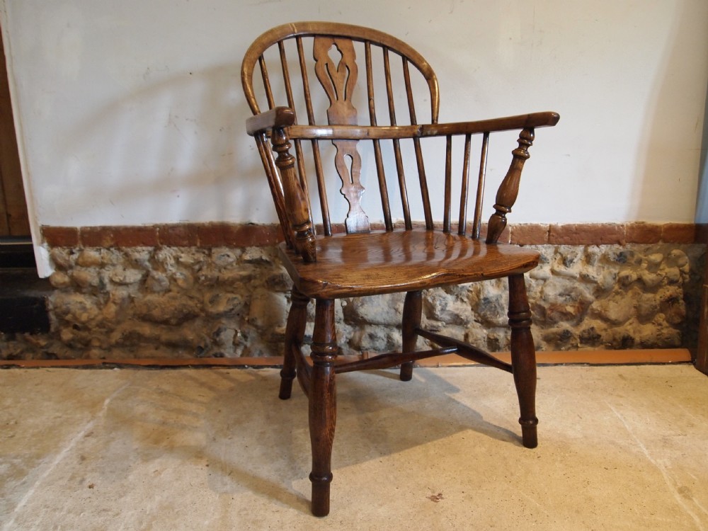 Chair stunning early Victorian Windsor Ash and Elm c1840 View IX