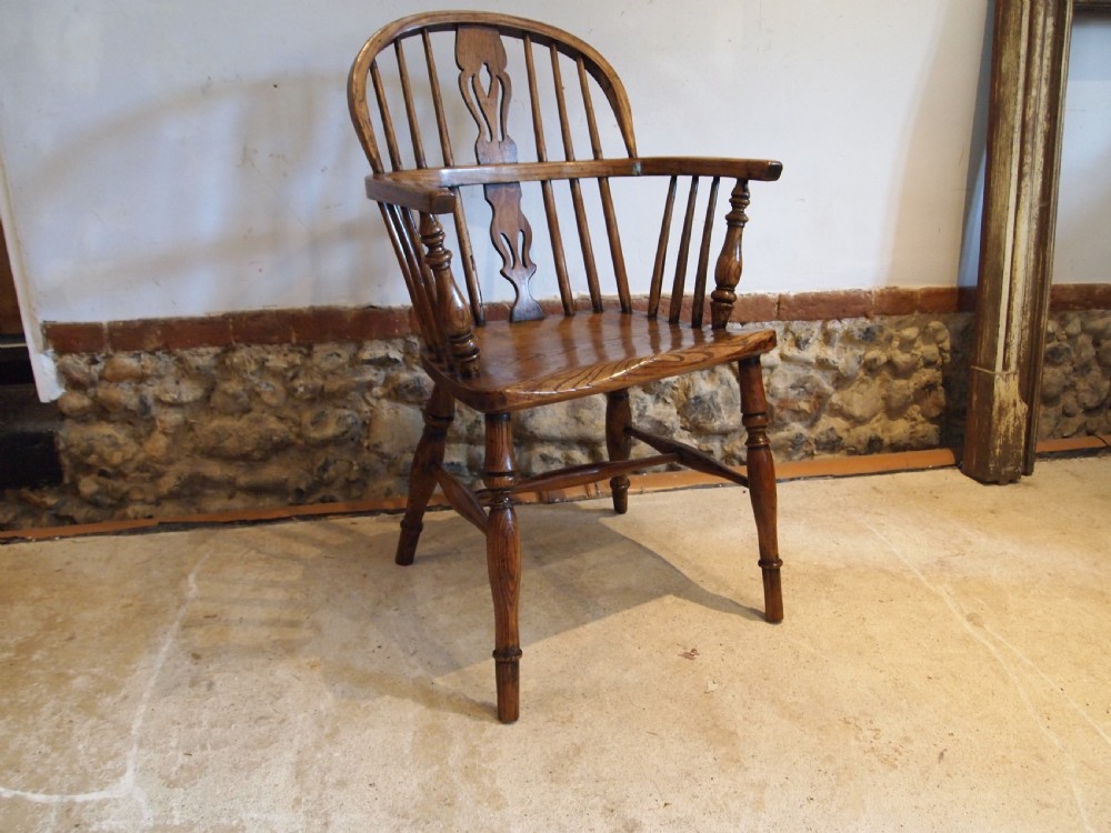 Chair stunning early Victorian Windsor Ash and Elm c1840 View IX