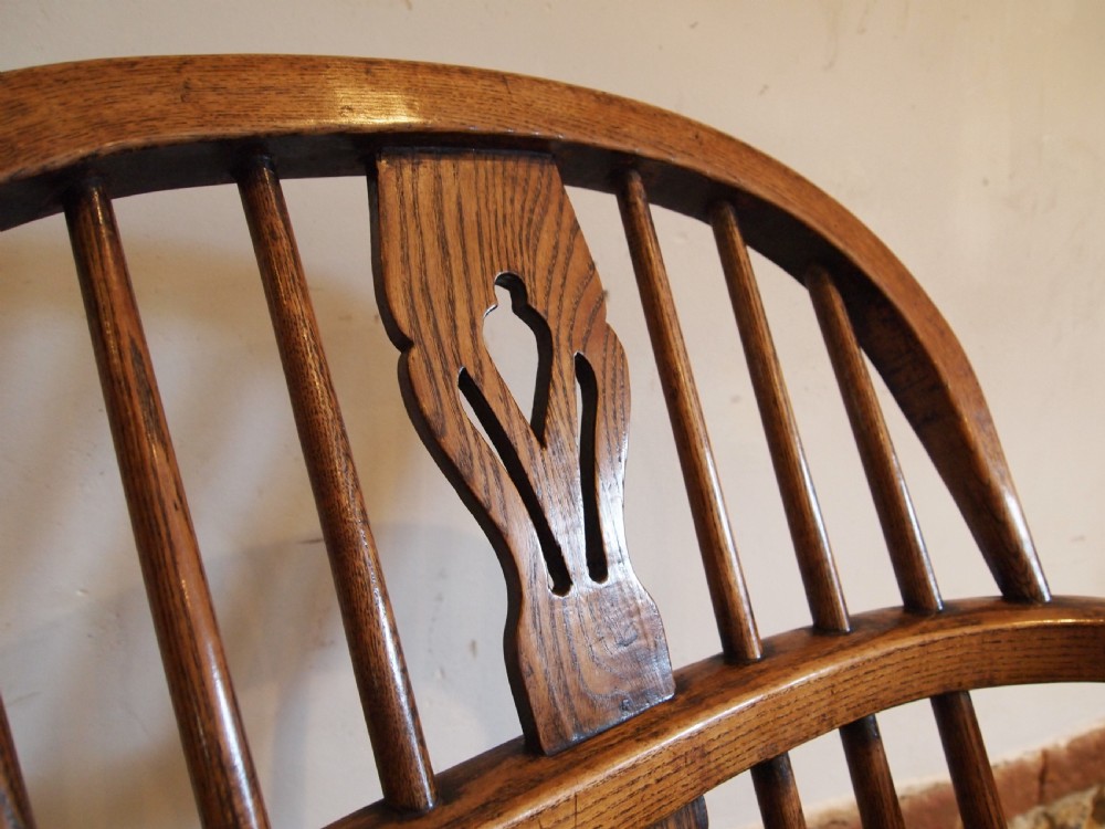 Chair stunning early Victorian Windsor Ash and Elm c1840 View V