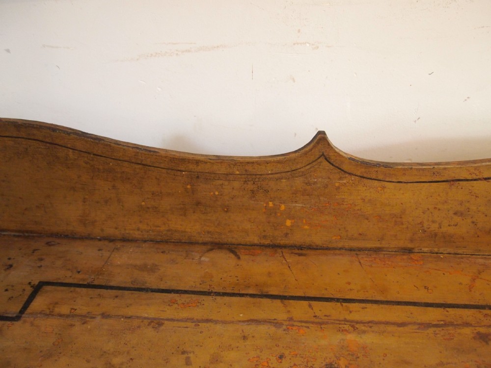 Table rare Regency George IV original paint side hall lamp writing c1820 View VII