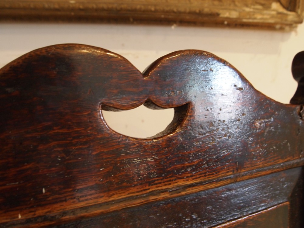 Chair fine example Charles II Oak Yorkshire c1680 View II