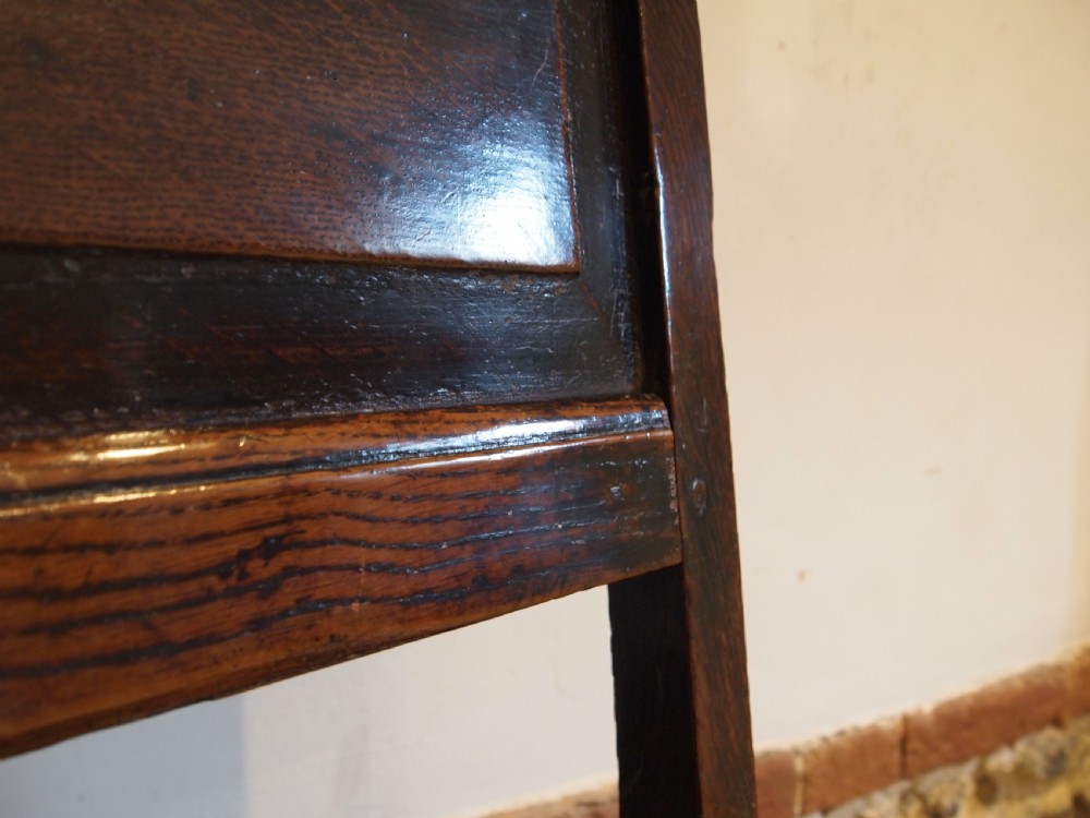 Chair fine example Charles II Oak Yorkshire c1680 View VI