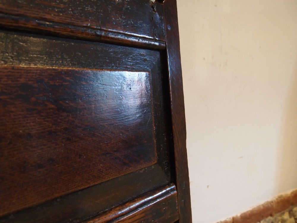 Chair fine example Charles II Oak Yorkshire c1680 View XI