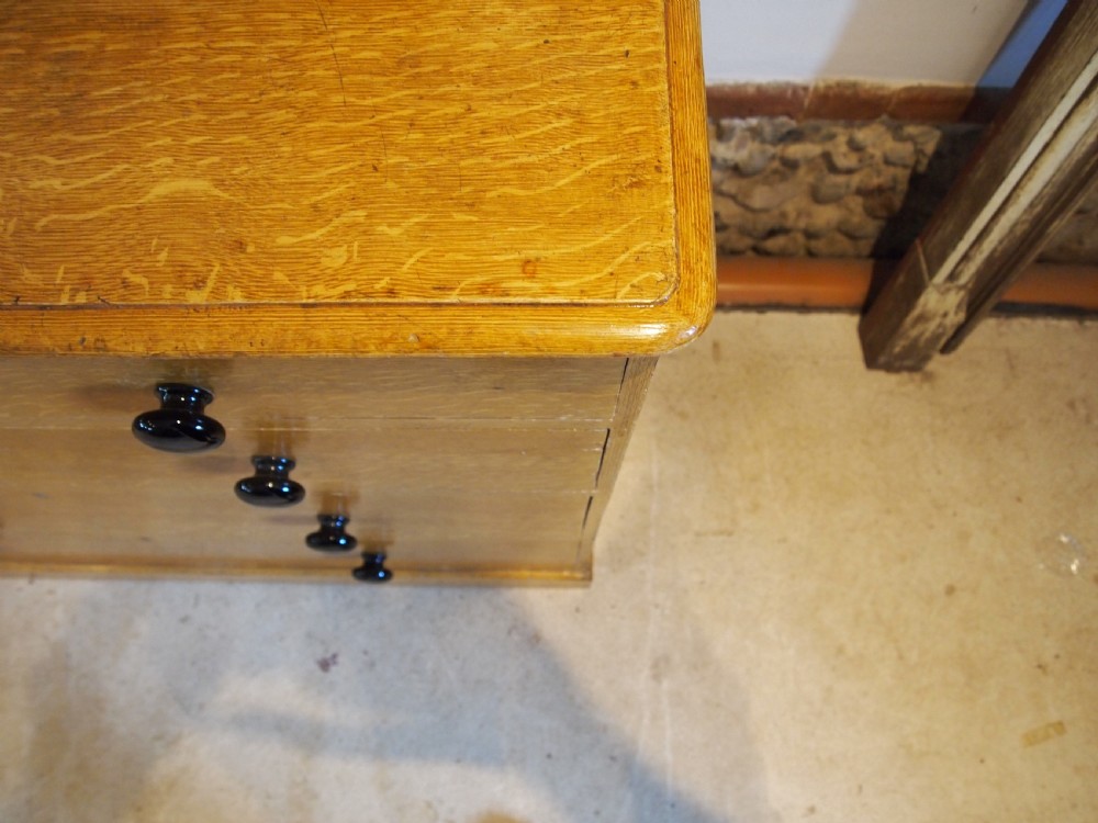Chest of drawers rare early Victorian original paint c1840 View II