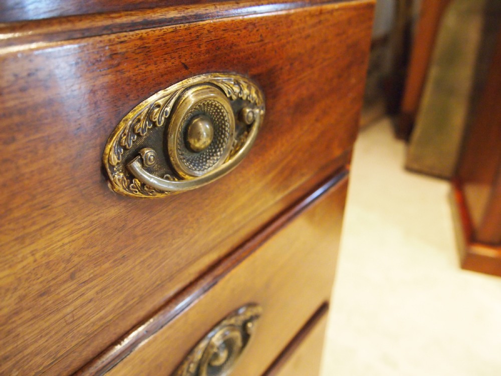 Chest of drawers rare small caddy top George III c1790 View III