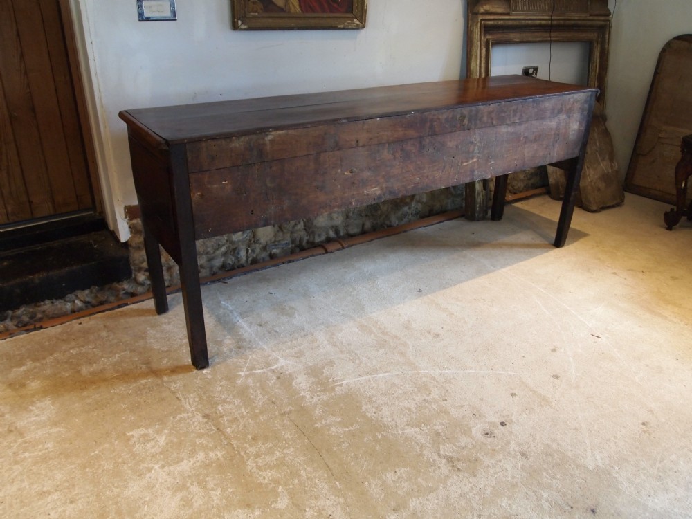 Dresser fine large George III Oak c1780 View III