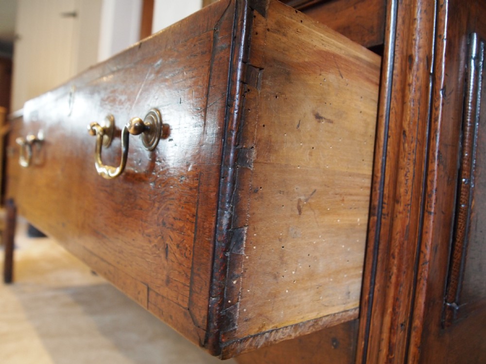 Dresser fine large George III Oak c1780 View VI