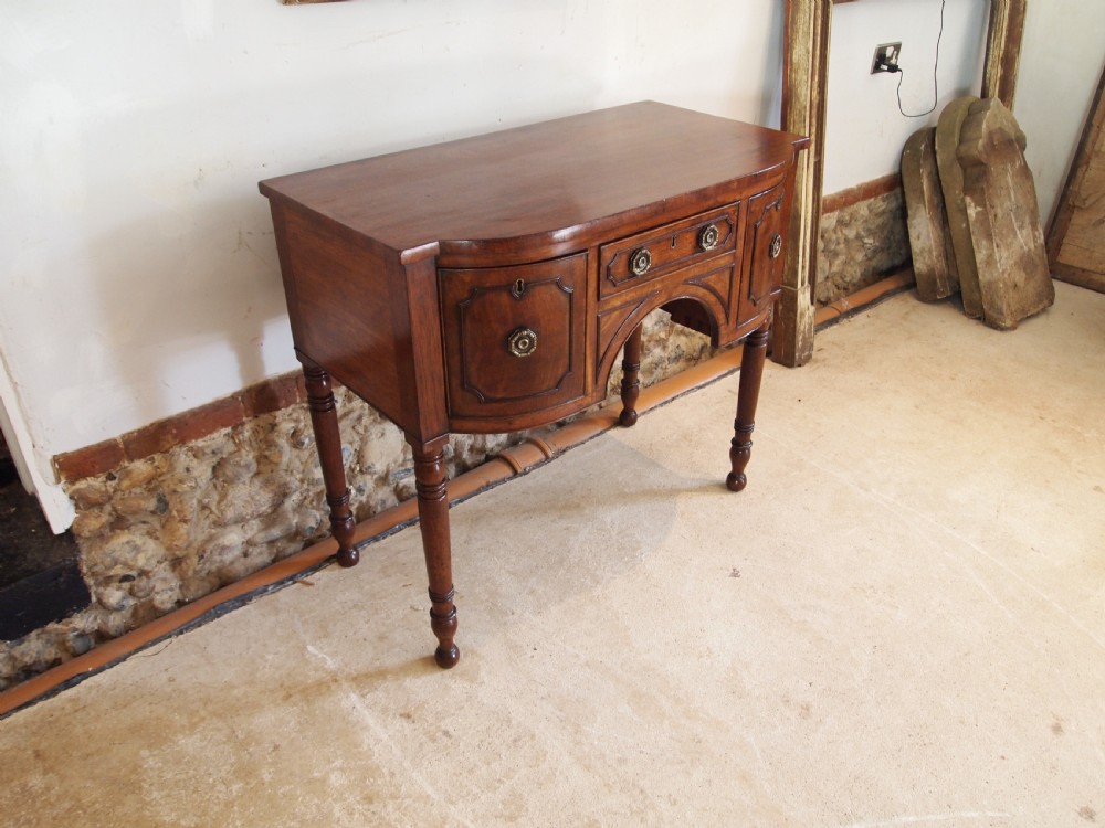 Sideboard rare very small George III Mahogany c1810 View III