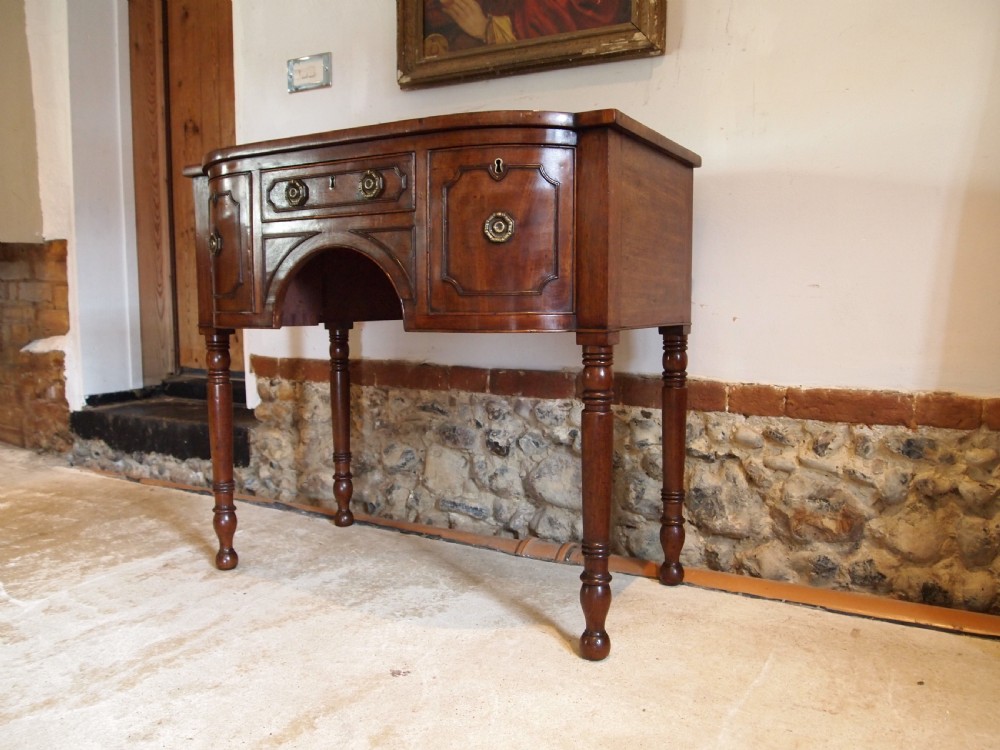 Sideboard rare very small George III Mahogany c1810 View V