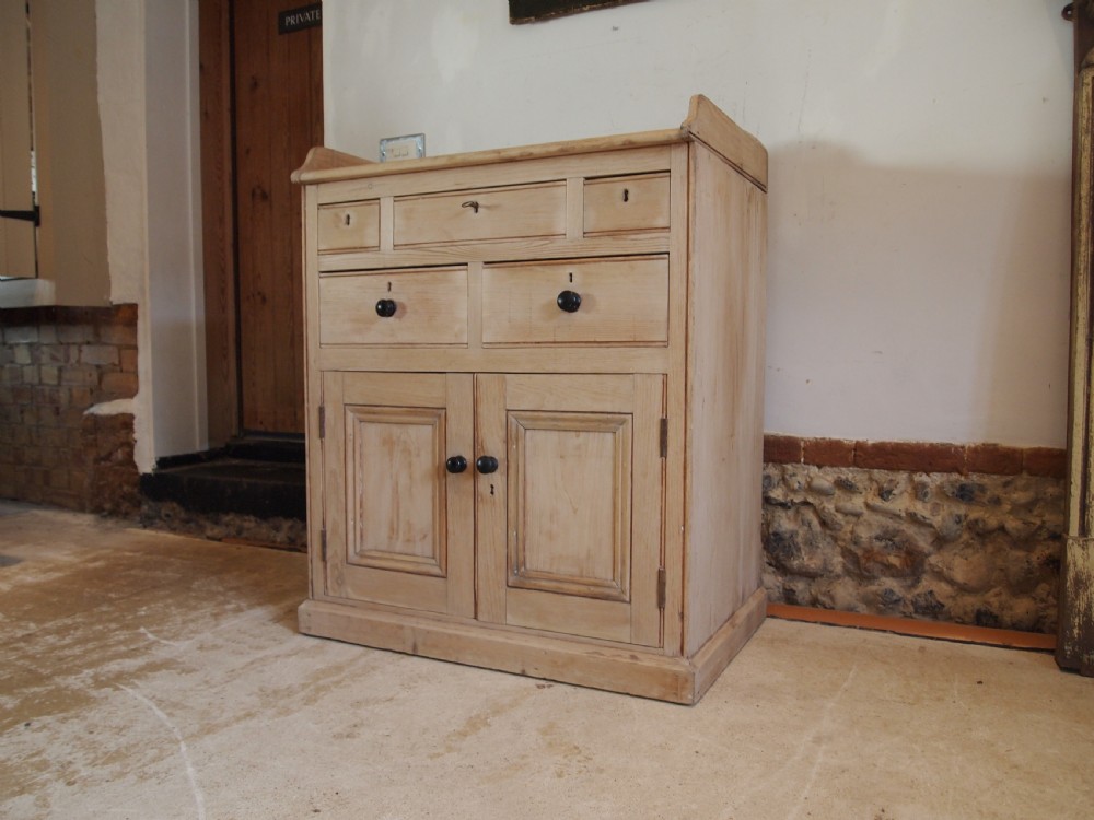 Dresser rare small early Victorian Pine c1840