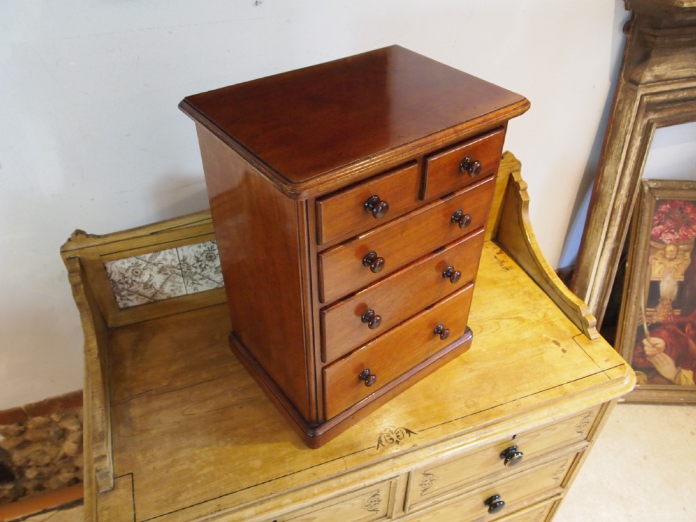 Chest of drawers miniature apprentice Victorian c1890 View IX
