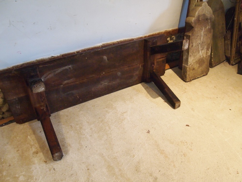 Bench settle George IV Pig bench c1820 View V