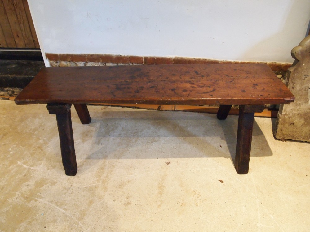 Bench settle George IV Pig bench c1820 View IX